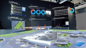 panel virtual realidad aumentada de aeropuertos