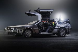 ciencia ficción coche delorean regreso al futuro