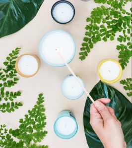Regalos sostenibles: velas
