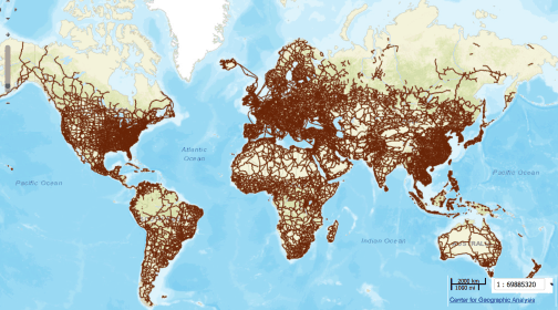 traffic road map