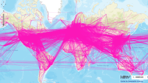 air routes map