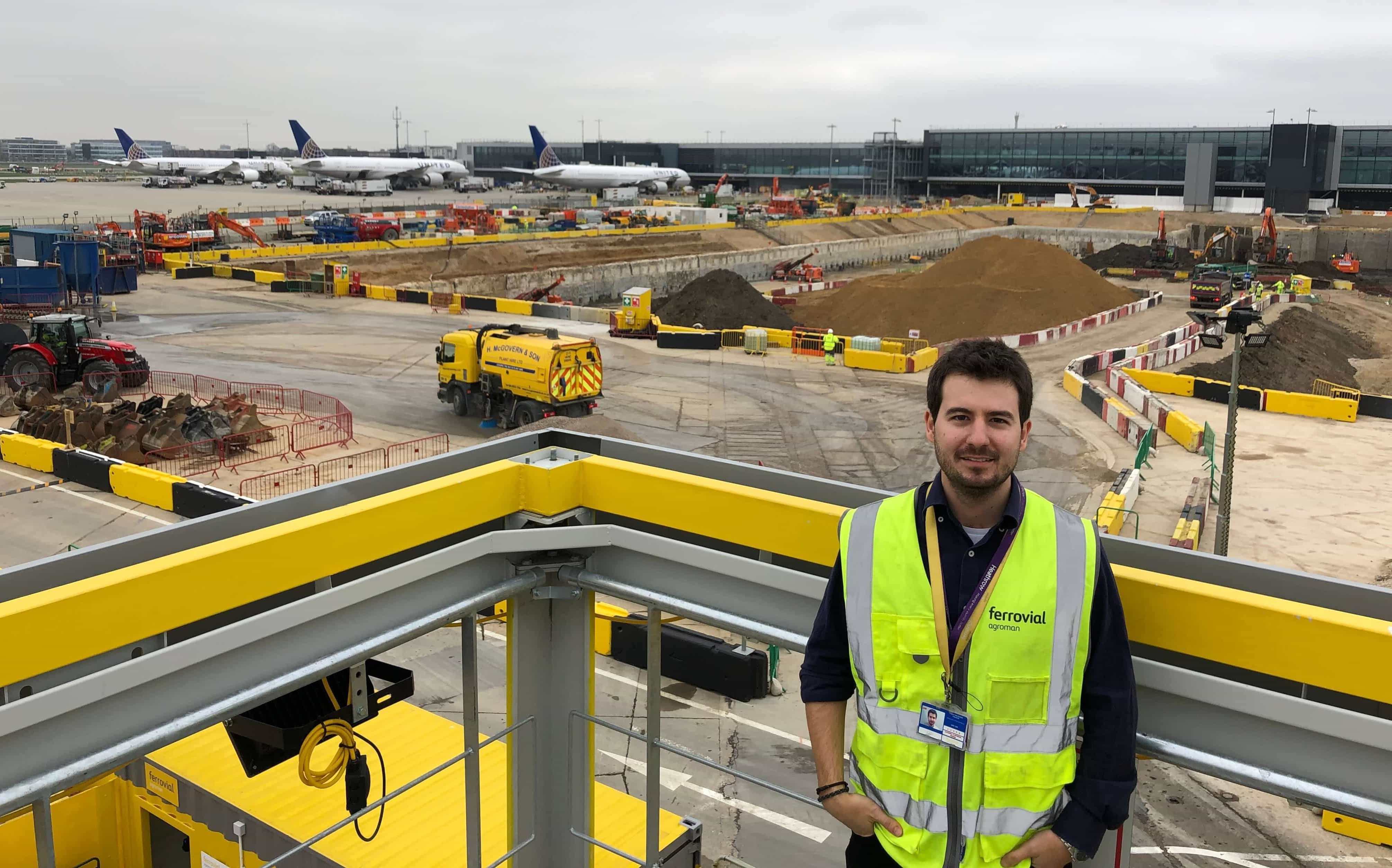 Obras en el aeropuerto de Heathrow