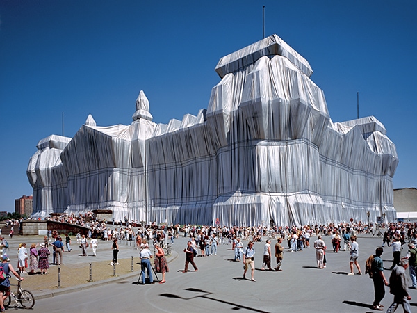 El Reichstag Envuelto de Christo y Jeanne-Claude, Berlín