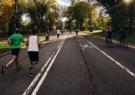 people running