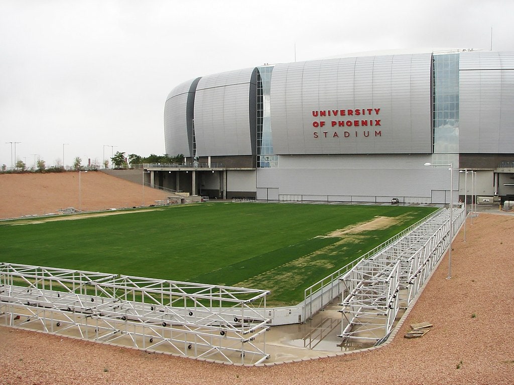 State Farm Stadium grass