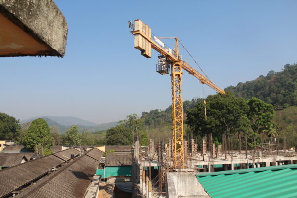  Construction of the M.M.T. Hospital in India